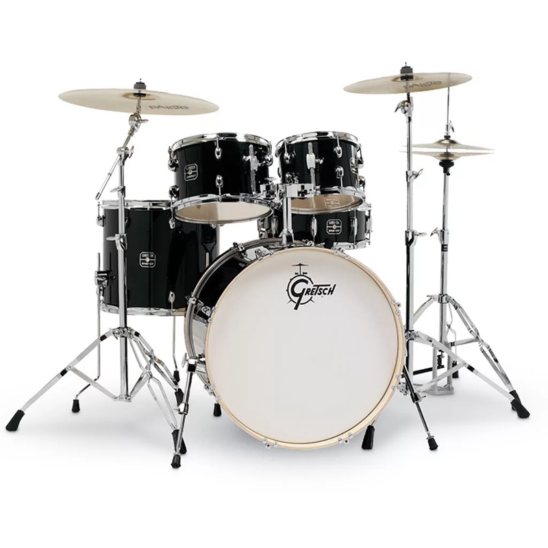 Gretsch Energy GE4605 5-Piece Drum Kit w/ Hardware - Black