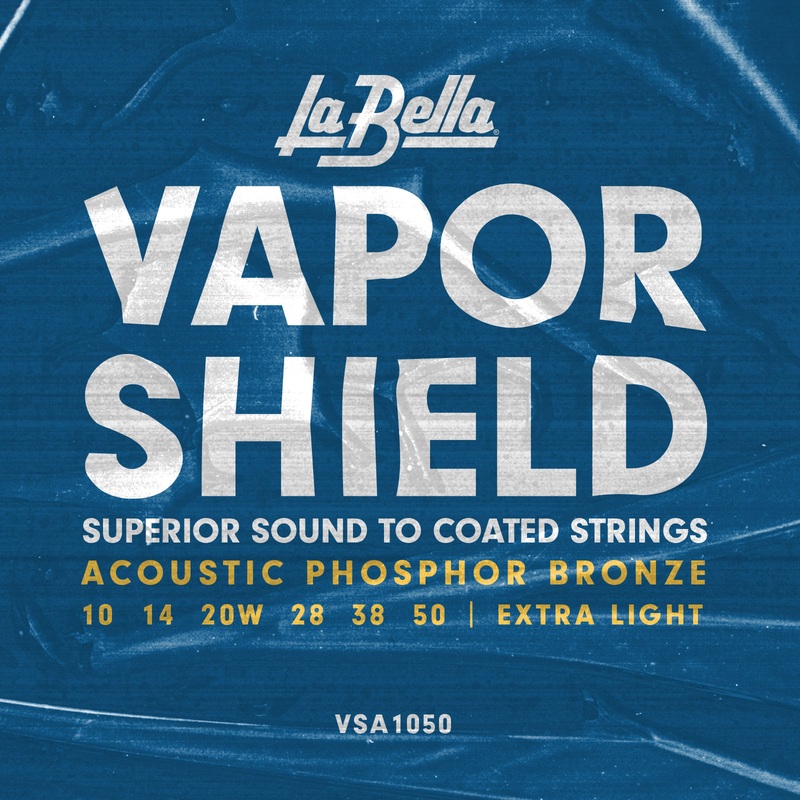 VSA1050 Vapor Shield Acoustic Guitar Strings - Extra Light 10-50 -
