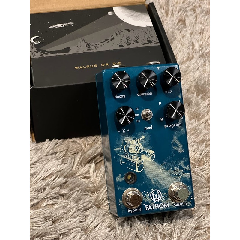 Walrus Audio Fathom Multi-Function Reverb Guitar Effects Pedal Single variant