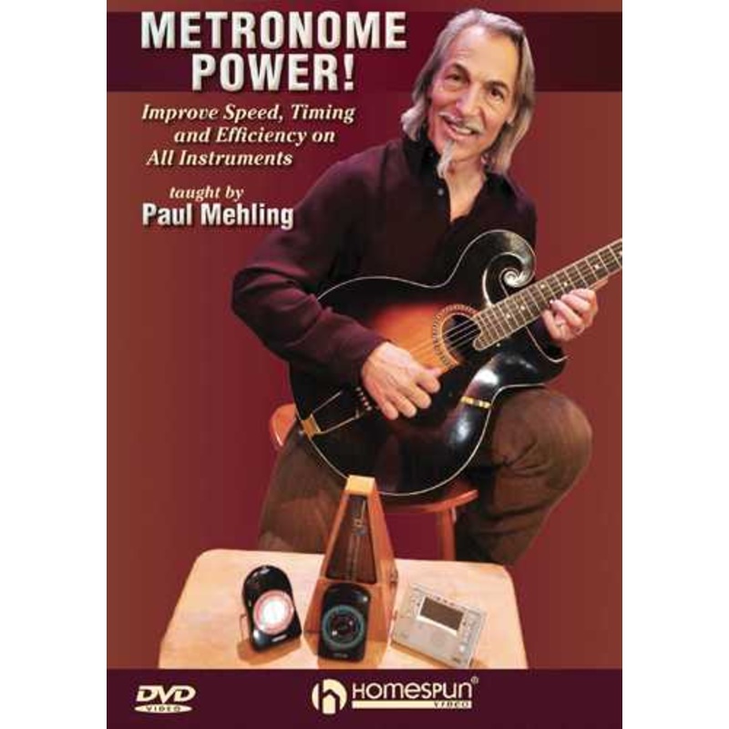 DVD - Metronome Power! - Improve Speed, Timing and Efficiency On All Instruments