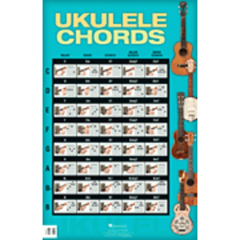 Ukulele Chords Poster (HL00696652)