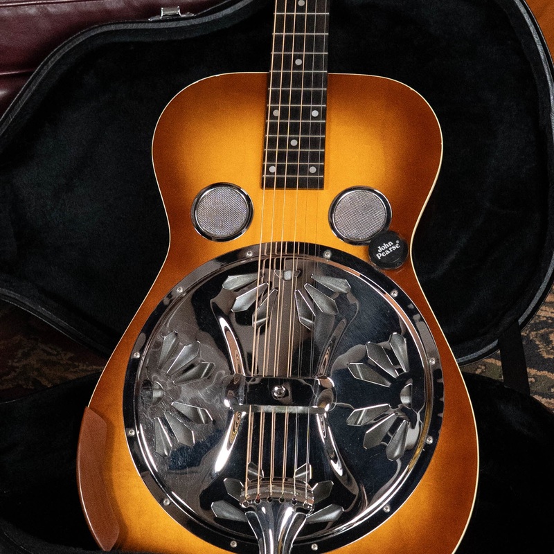 (Used) 1988 OMI Model 37 All Maple Honeyburst Acoustic Dobro #188D