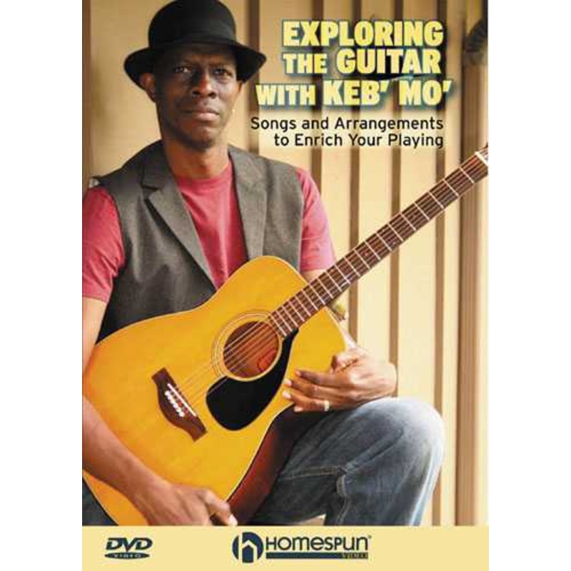 DVD - Exploring the Guitar with Keb' Mo' - Songs and Arrangements to Enrich Your Playing