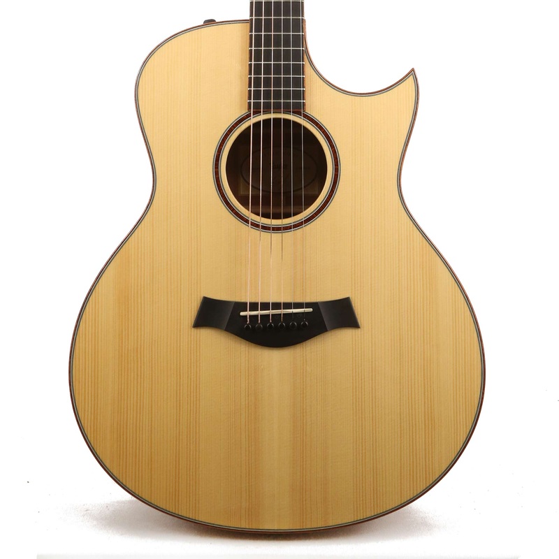 Used 2015 Taylor Custom Shop BTO Grand Symphony Tasmanian Myrtle Acoustic Guitar Natural