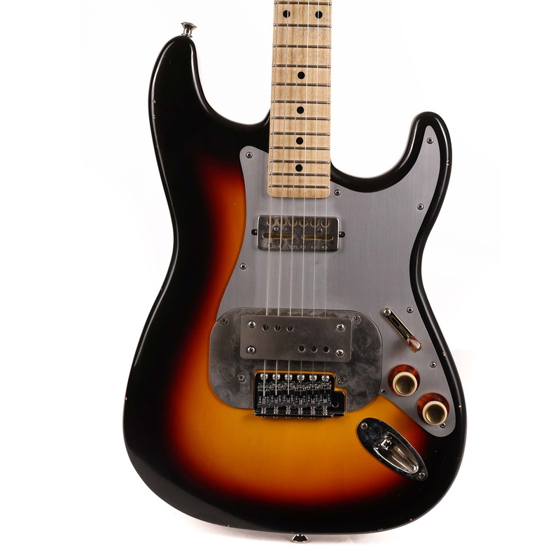 Waterslide Guitars S-Style Coodercaster Aged Sunburst 2022