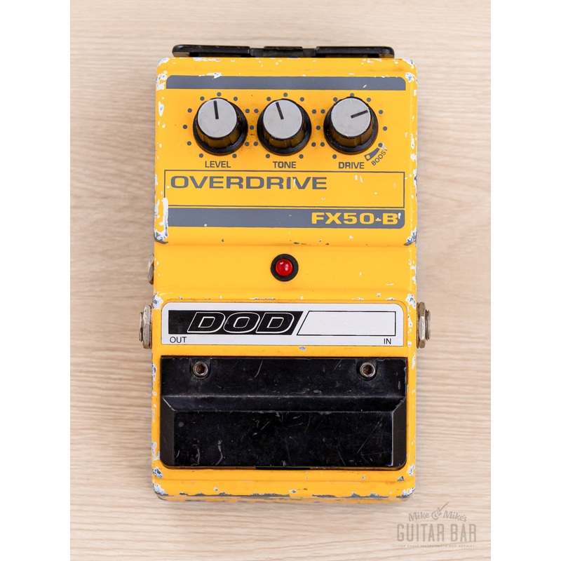 1988 DOD FX50-B Overdrive Vintage USA-Made Distortion & Boost Guitar Effects Pedal