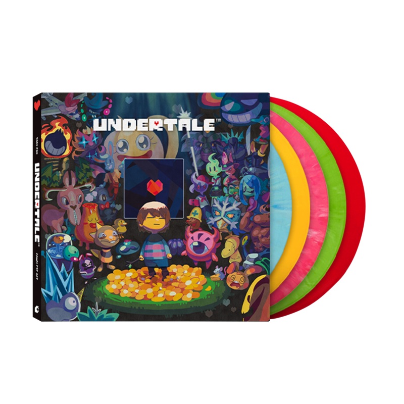 UNDERTALE (Original Game Soundtrack) Complete Box Set - Toby Fox (5xLP Vinyl Record) First Pressing
