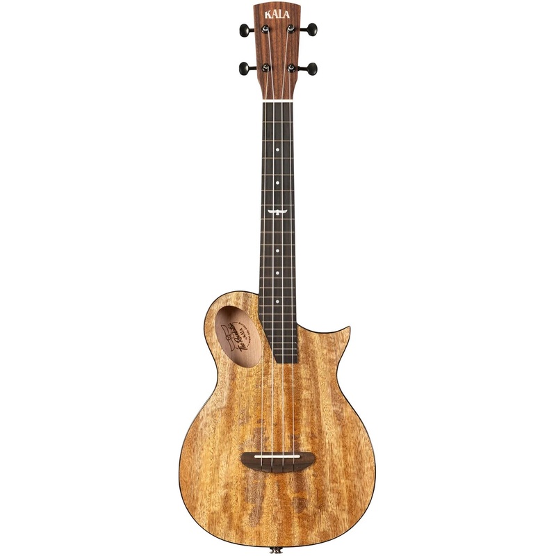 Kala KA-OWL-MNG-TE Revelator Night Owl Tenor Ukulele, Mango