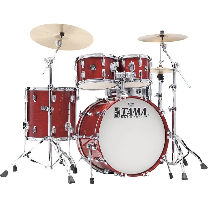 Tama Superstar Reissue 4-Piece Drum Shell Pack - Cherry Wine