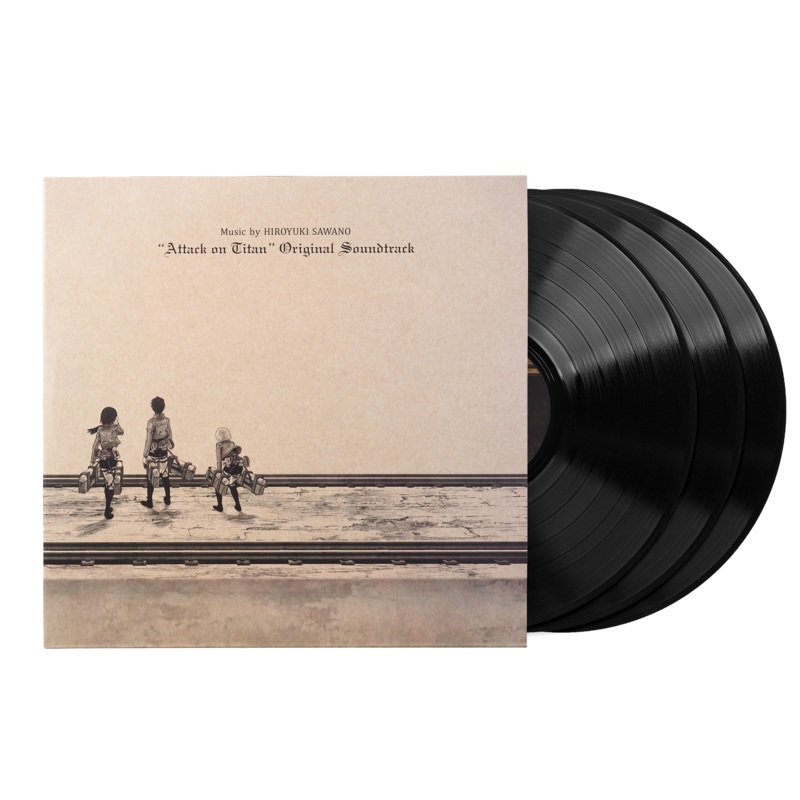 Attack on Titan Season 1 (Original Soundtrack) - Hiroyuki Sawano (3xLP Vinyl Record)