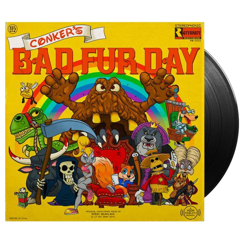 Conkers Bad Fur Day Vinyl Soundtrack 2xLP
