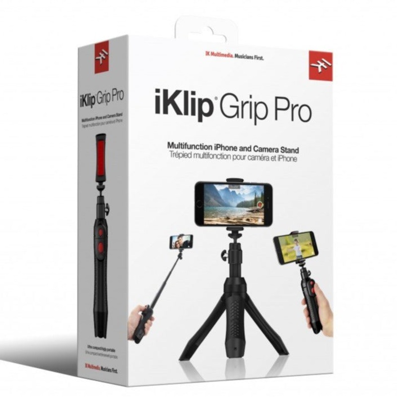 IK Multimedia IKLIP-GRIP-PRO iKlip Grip Pro Smartphone Camera Grip/Stand