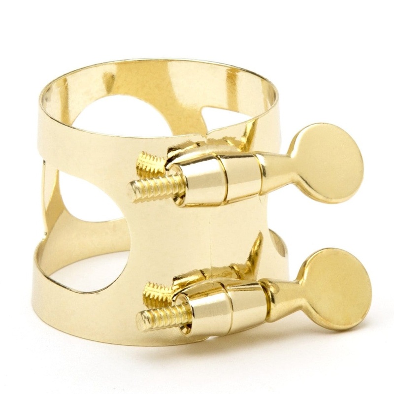 Yamaha YAC1611 Tenor saxophone ligature; lacquered brass; Yamaha