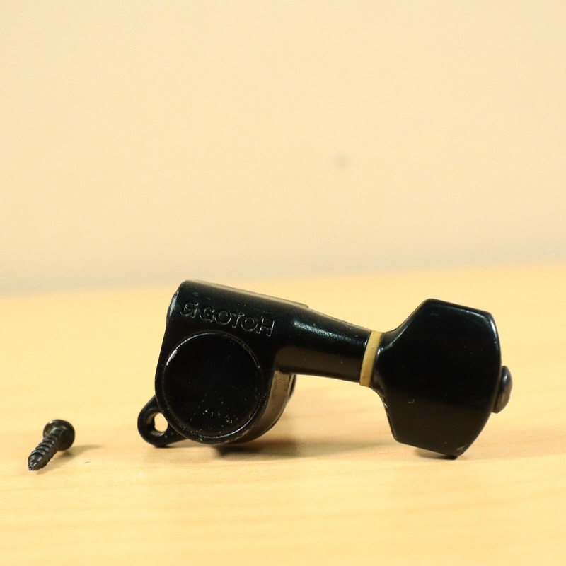 (1) 80s Japan Ibanez Guitar GOTOH SG38 Tuning Peg Tuner Machine Head