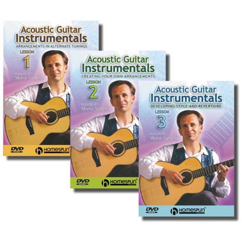 DVD - Acoustic Guitar Instrumentals: Three DVD Set