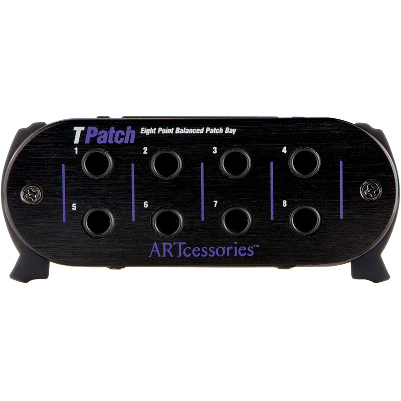 ART TPATCH Compact 8-Point Balanced Patch Bay