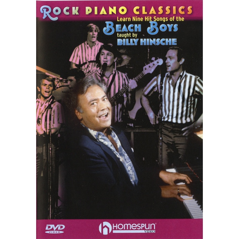 DVD - Rock Piano Classics - Learn Nine Hit Songs of the Beach Boys