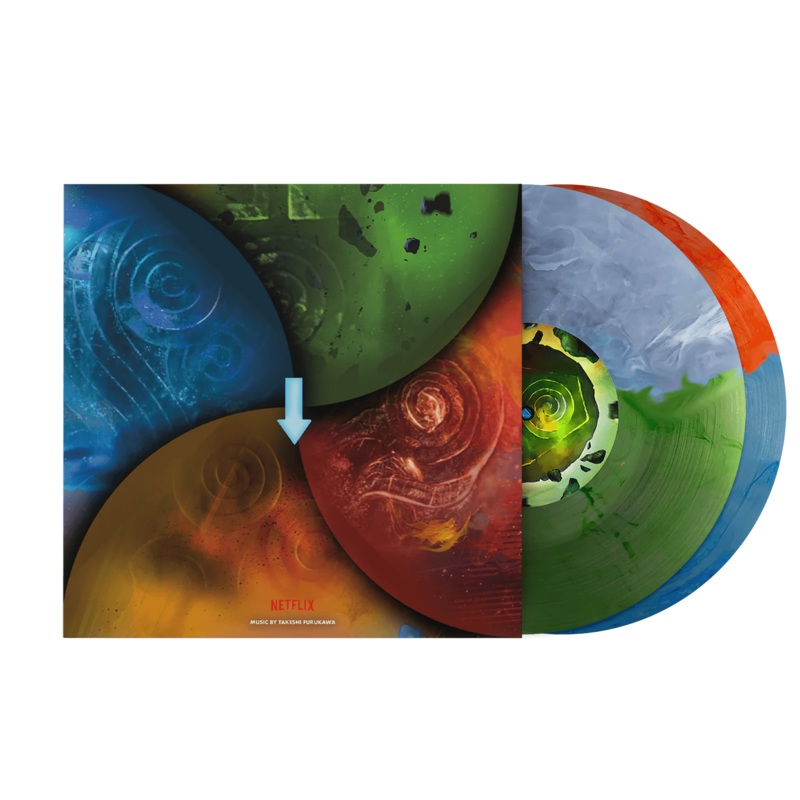 Avatar: The Last Airbender (Soundtrack from the Netflix Series) - Takeshi Furukawa (2xLP Vinyl Record)