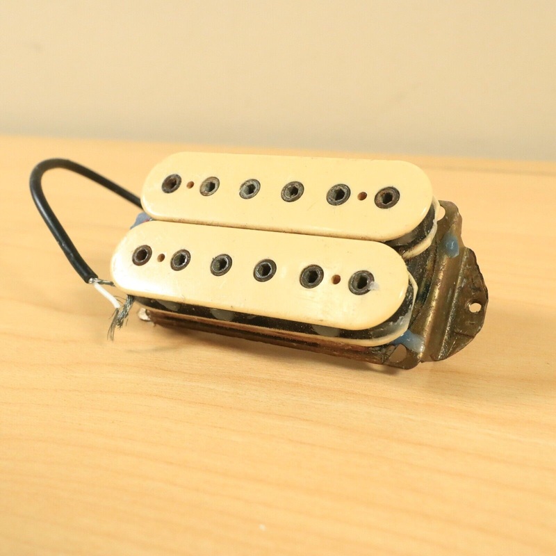 Vintage Ibanez Maxon PAF Cream Guitar Humbucker Destroyer Bridge 70 80 Pickup