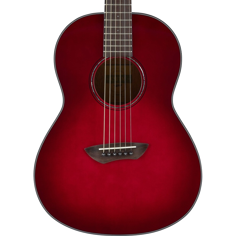 Yamaha CSF1M Parlor Guitar Crimson Red Burst