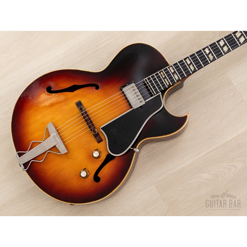 1960 Gibson ES-175 Vintage Hollowbody Guitar Sunburst w/ High Wind PAF, Case