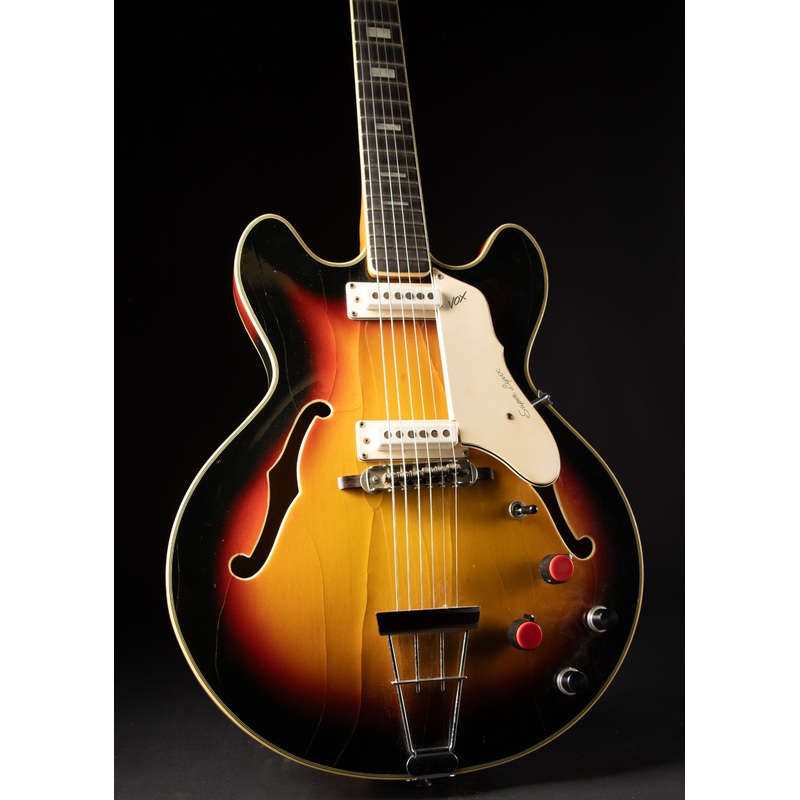 1960s (Late) Vox Super Lynx Sunburst