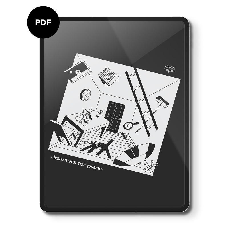 Disasters for Piano, Second Edition (Digital Sheet Music)