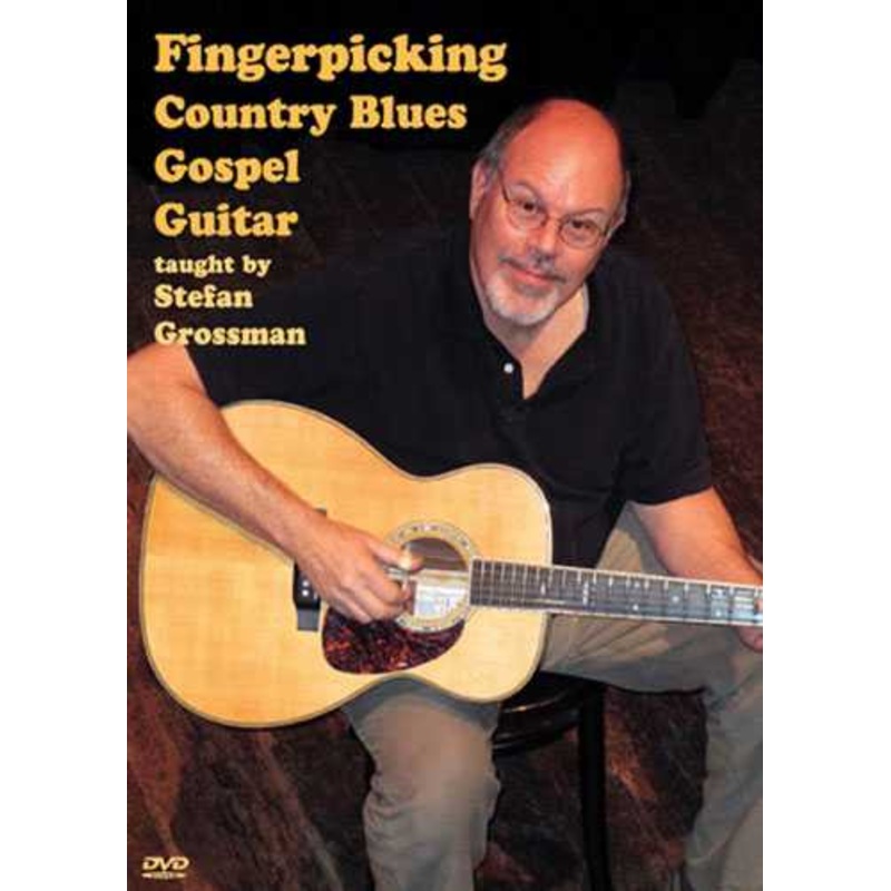 DVD - Fingerpicking Country Blues Gospel Guitar