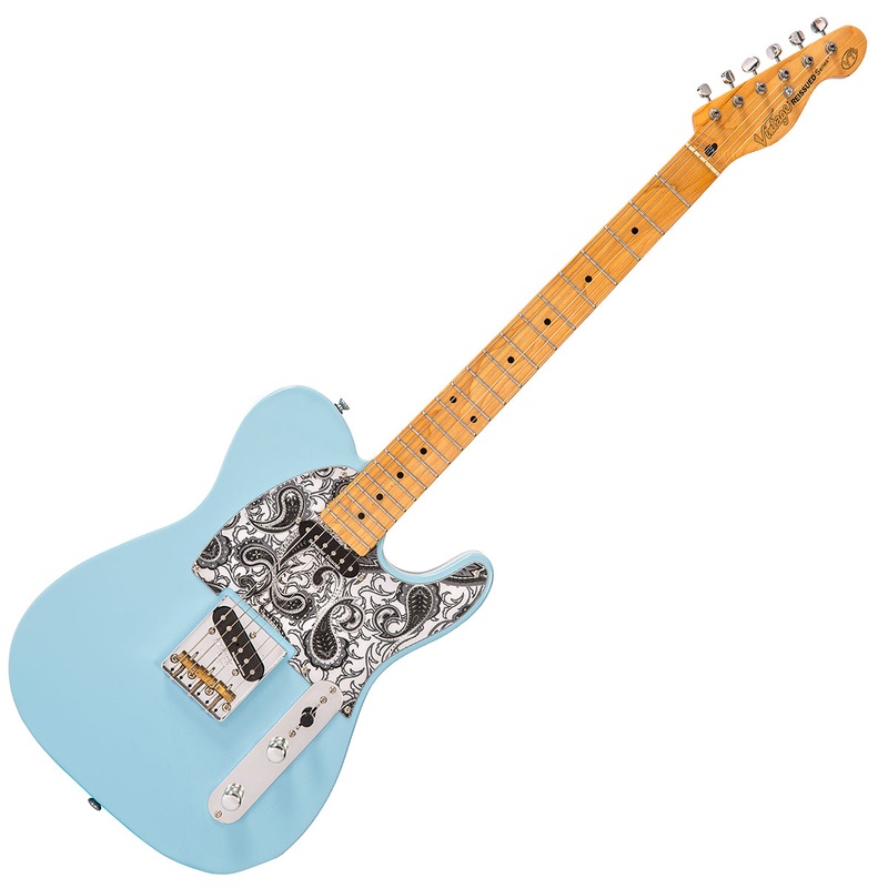 Vintage V75 ProShop Unique ~ Laguna Blue Paisley