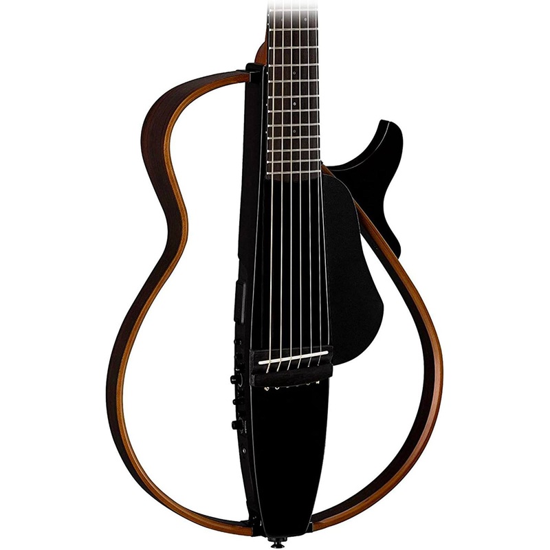 Yamaha Silent Guitar SLG200S Trans Black Used