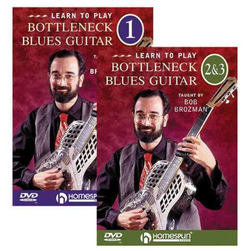 DVD - Learn to Play Bottleneck Blues Guitar: Three DVD Set