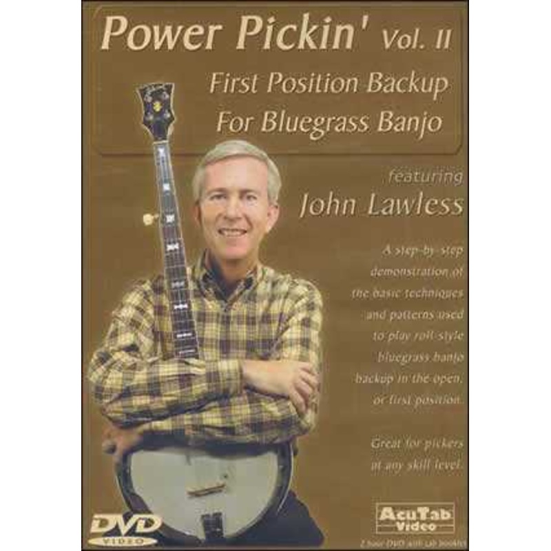 DVD - Power Pickin', Vol. 2: First Position Backup for Bluegrass Banjo