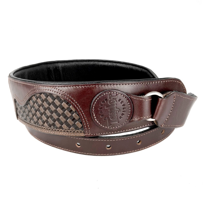 Taylor 63004 Taylor Basket Weave Strap, Dark Brown
