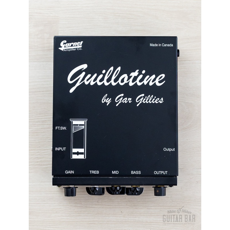 2004 Garnet Guillotine Tube-Driven Preamp & Distortion Guitar Effects Unit