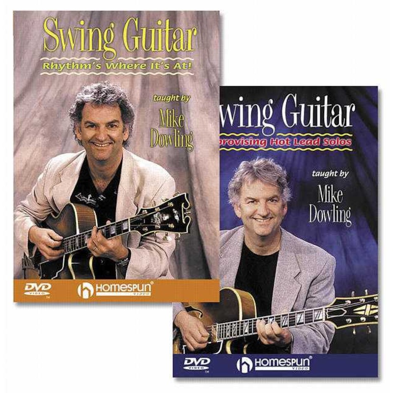 DVD - Swing Guitar: Two DVD Set - Rhythm's Where It'S at & Improvising Hot Lead Solos