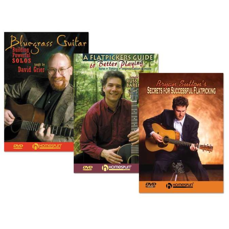 The Aspiring Flatpicker 3-DVD Value Pack