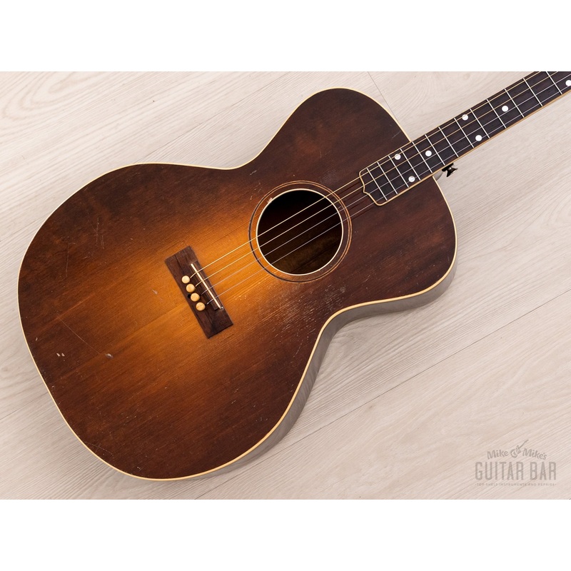 1928 Gibson TG-1 Vintage Tenor Acoustic Guitar Sunburst w/ Case