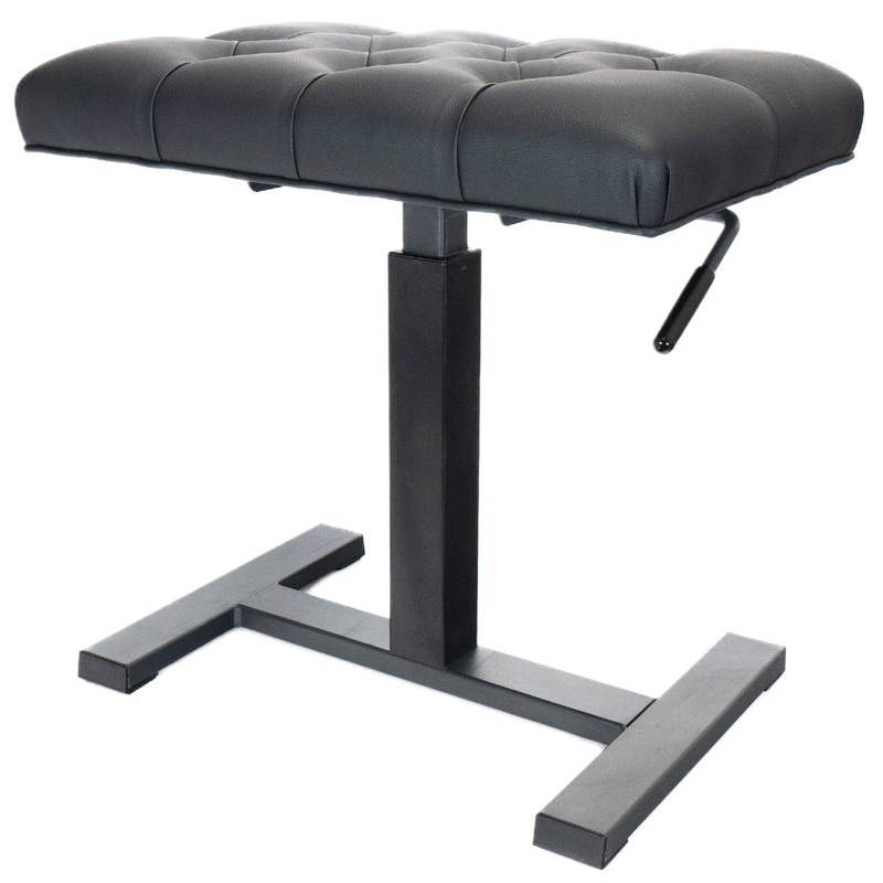 Easy Music Center HY-PJ061B Piano Bench w/ Hydraulics, Black