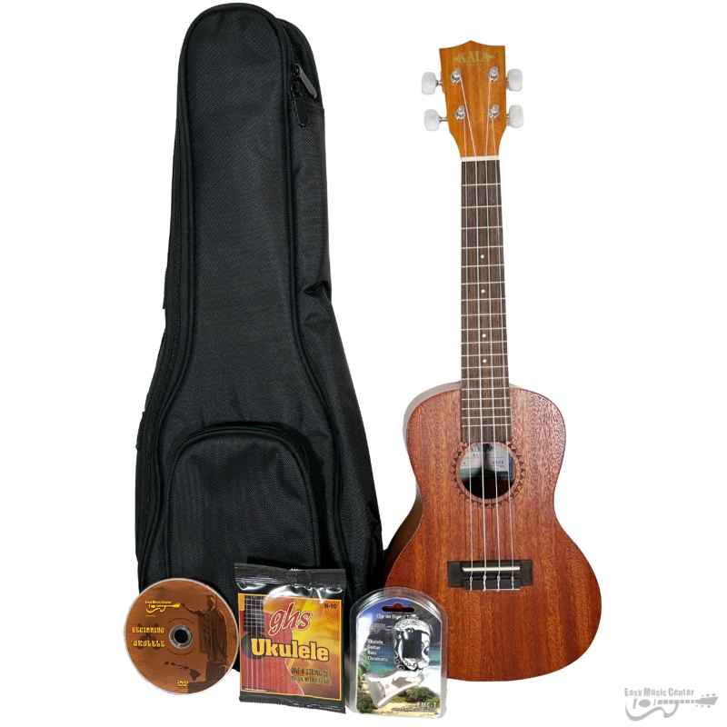 Easy Music Center KA-15C Concert Ukulele Bundle