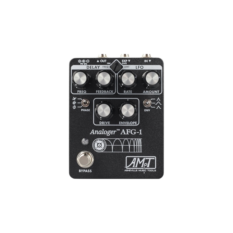 Asheville Music Tools AFG-1 Limited Edition Black Dynamic Flanger *Free Shipping in the USA*