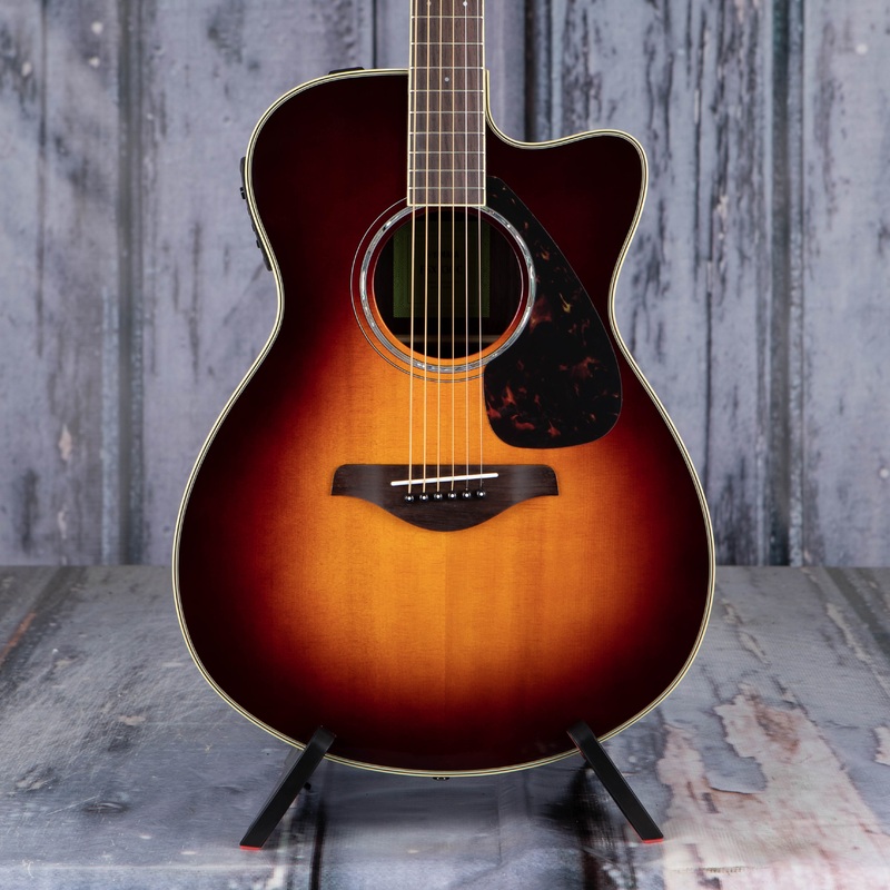 Yamaha FSX830C Concert Acoustic/Electric, Brown Sunburst