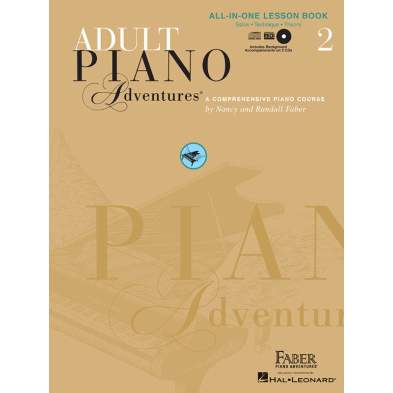 Adult Piano Adventures - All-in-One Lesson Book 2