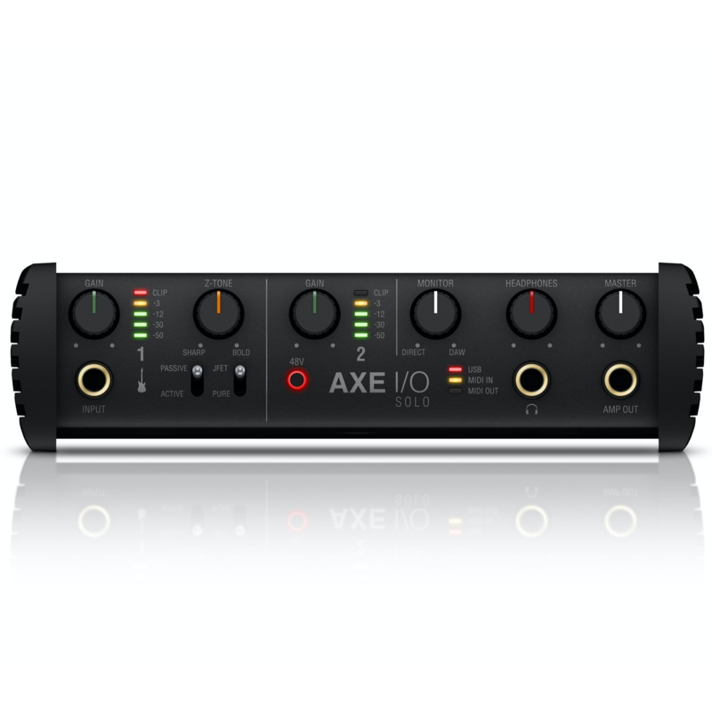 IK Multimedia AXEIOSOLO Compact Audio Interface for Guitar