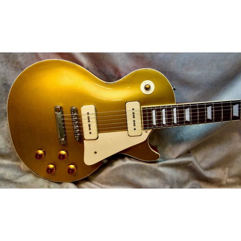 Jimmy wallace Bound Headstock Gold Top