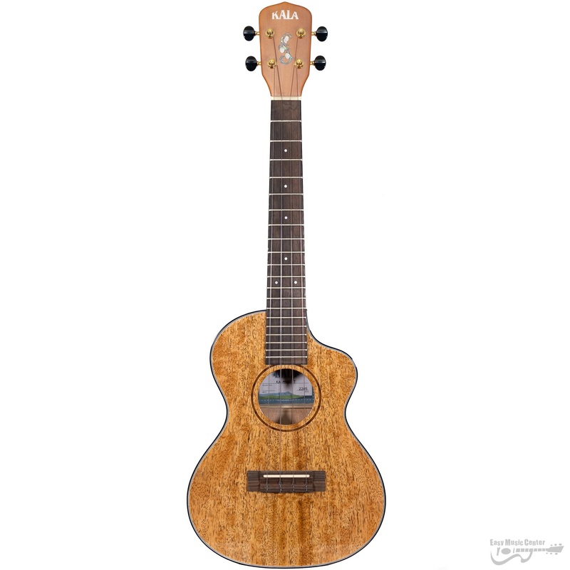 Kala KA-MNGG-T Metropolitan Series All Solid Curly Mango Tenor Ukulele