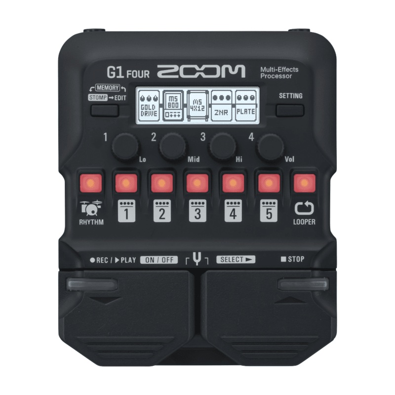 Zoom G1 Four Multi-Effects Guitar Processor