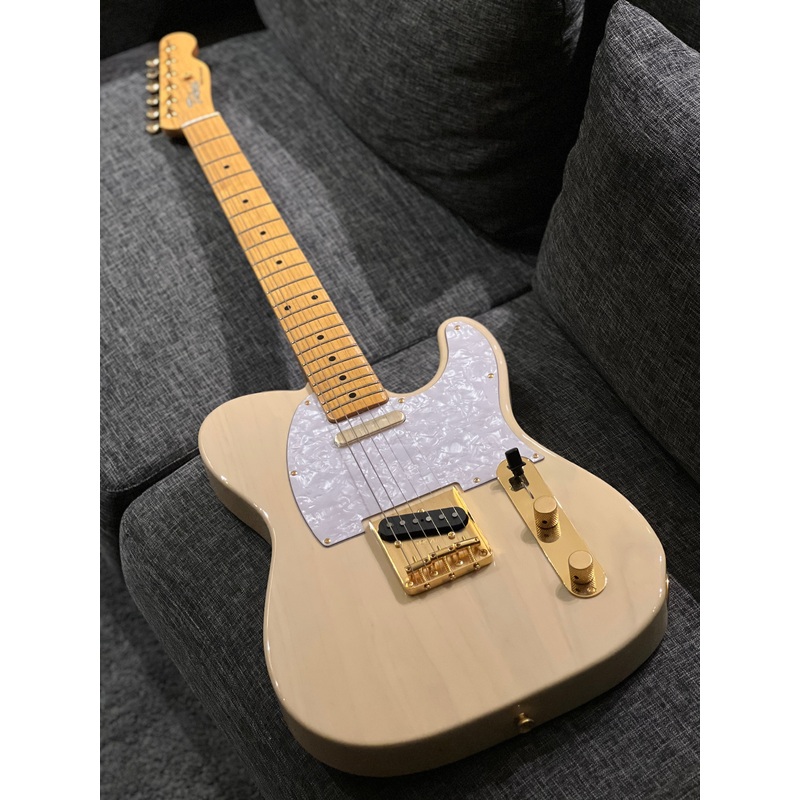 Tokai TTE-108GH WBL Limited Edition Breezysound White Blonde with Gold Hardware 180674 Single variant