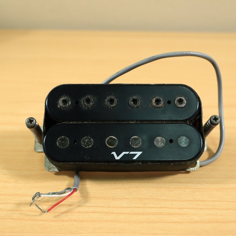 1990's Japan Ibanez RG Series V7 Black Neck Humbucker Guitar Pickup 4.68ohms