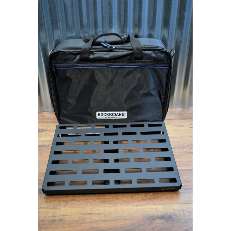 Warwick Rockboard Quad 4.1 B Guitar Effect Pedalboard & Gig Bag