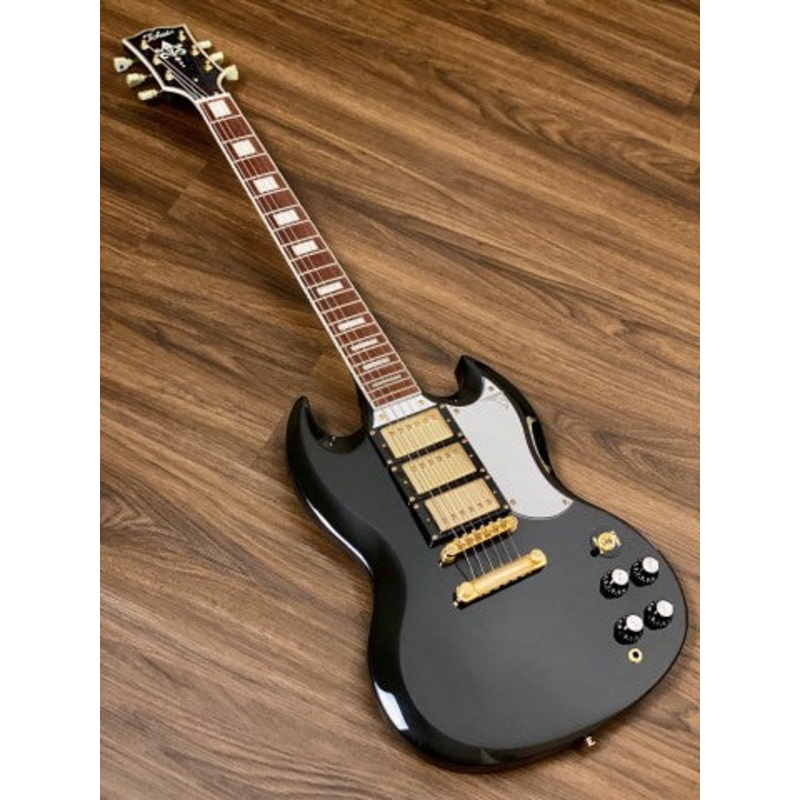 Tokai SG-71S BB in Black Beauty with Gold Hardware Single variant